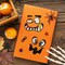 Wrapables Halloween Mini Pumpkin Face Stickers, DIY Halloween Pumpkin Decorating Stickers for Party Supplies, Favors, Trick or Treat (32 Sheets)